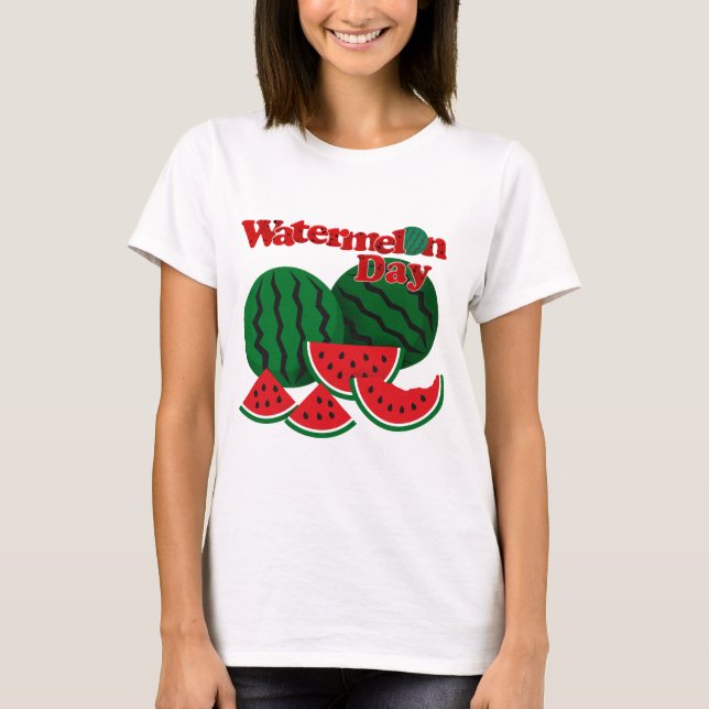 Camiseta 8-3 Día de la sandía (Anverso)