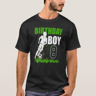 Camiseta 8 años de edad Fiesta de cumpleaños 8 para Bo