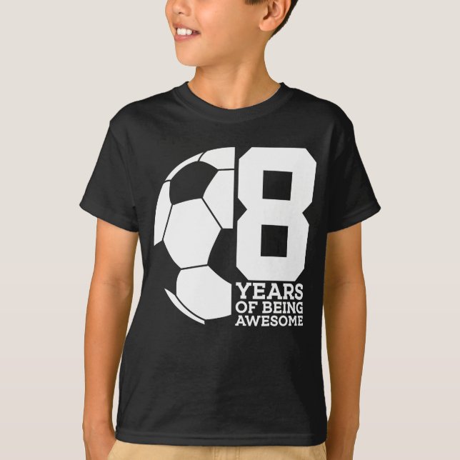 CAMISETA 8 AÑOS DE SER FÚTBOL FÚTBOL FÚTBOL FÚTBOL FÚTBOL F (Anverso)