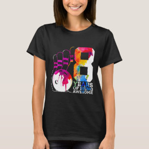 Camiseta 8 Años De Ser Una Impresionante Bola 8 De Cumpleañ