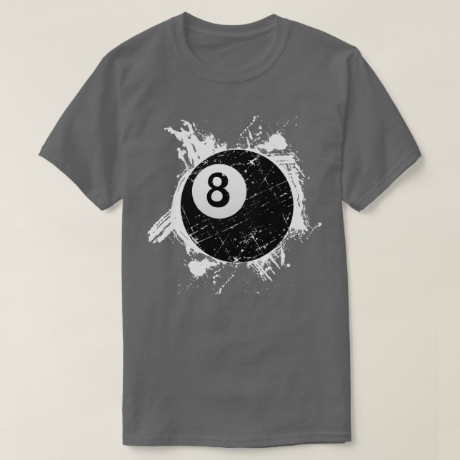 Camiseta 8 Ball 18 (Diseño del anverso)