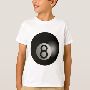 Camiseta 8 Ball Pool Hall Shark Billiards Player Hustler
