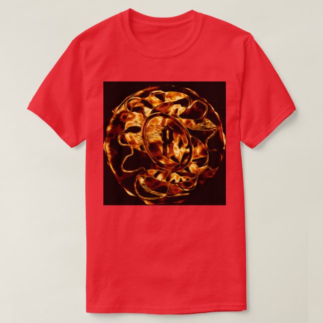 Camiseta 8 ball with snake 1 (Diseño del anverso)