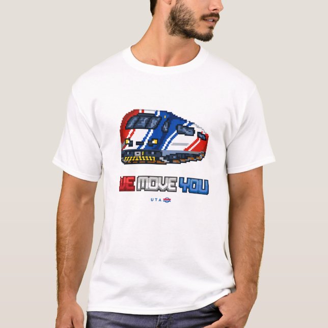 Camiseta 8-bit We Move You FrontRunner (Anverso)