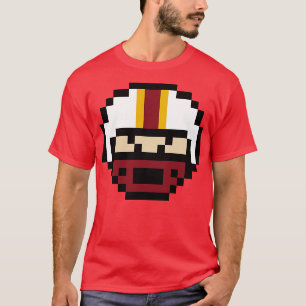 Camiseta 8 bits Casco Monroe TShirt