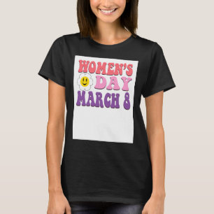 Camiseta 8 de marzo Día de la Mujer Igualdad de oportunidad