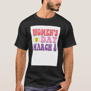 Camiseta 8 de marzo Día de la Mujer Igualdad de oportunidad