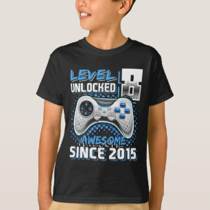 Camiseta 8 Desbloqueados Impresionante videojuego 2015 Octa