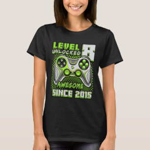 Camiseta 8 Desbloqueados Impresionante videojuego 2015 Octa