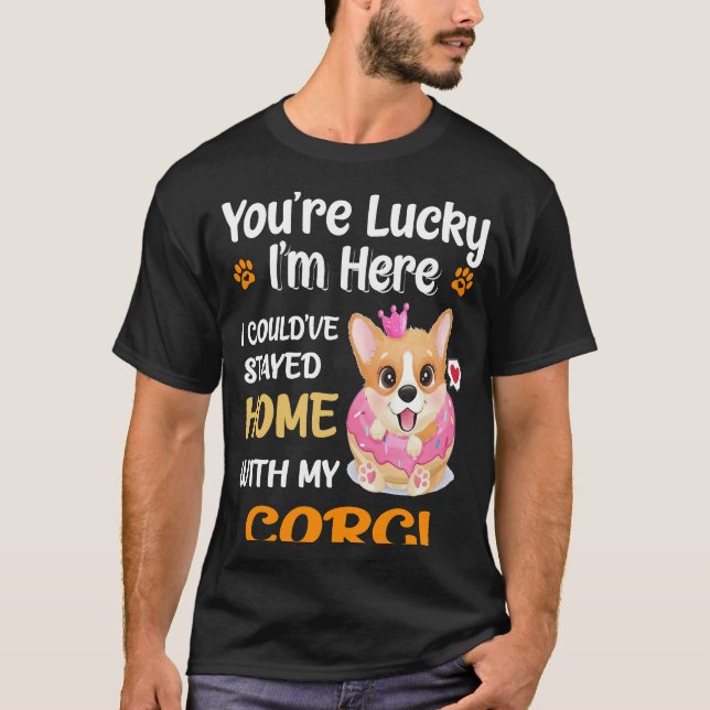 Camiseta 8 Eres Afortunado (Anverso)