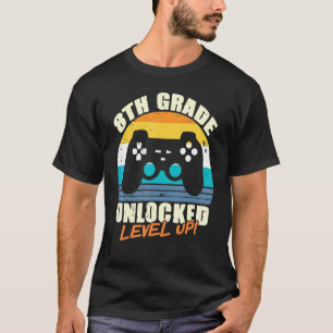 Camiseta 8 Grado Desbloqueado Grado Jugador De Nivel De Vue