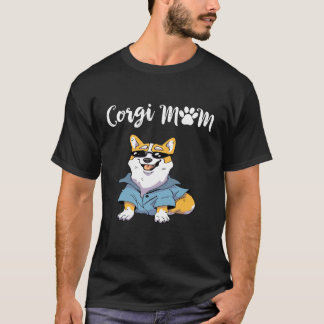Camiseta 8 Mamá Corgi