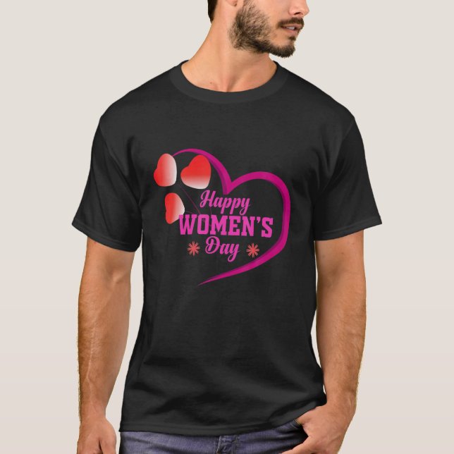 Camiseta 8 March International Womens Day 2022 Happy Womens (Anverso)