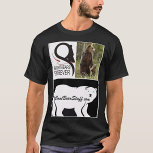 CAMISETA 8 OSOS PARA SIEMPRE COSAS DE OSO GUAY DE ESTILO DO