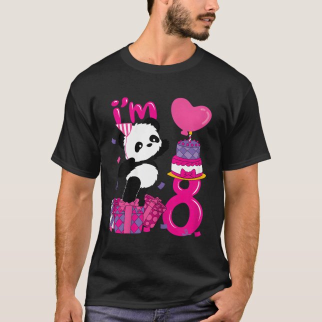 Camiseta 8 Panda (Anverso)