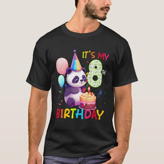 Camiseta 8 Panda 8ª Panda (Anverso)