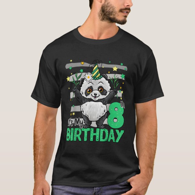 Camiseta 8 Panda 8ª Panda (Anverso)