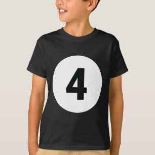 Camiseta 8 Pool Ball 4 Billiards Costume Halloween Group Ma