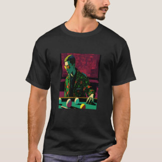 Camiseta 8 Pool Billiard Fans Retro Pop Style Billiards  3