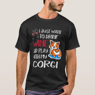 Camiseta 8 Solo quiero beber vino