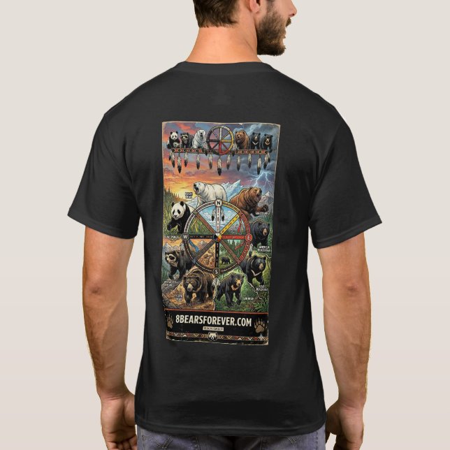 Camiseta 8bearsforever.com (Reverso)