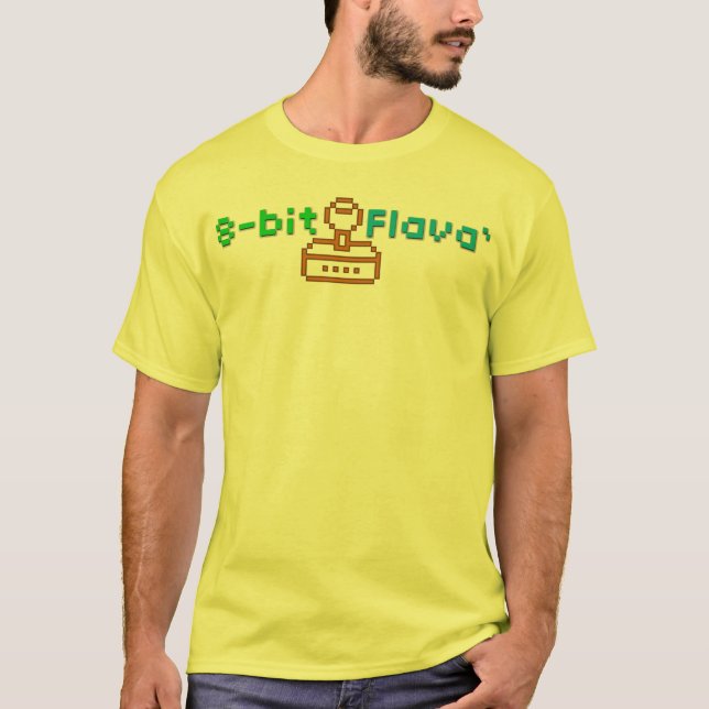Camiseta 8bit Flava (Anverso)
