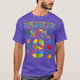 Camiseta 8th Birthday Master Builder 8 Years Old Block Buil
