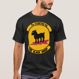 Camiseta 8th Fighter Squadron &quot;The Black Sheep&quot; (