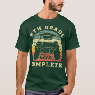Camiseta 8th Grade Level Complete Class Of 2022 Graduation 
