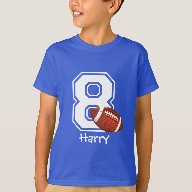 Camiseta 8vo Fútbol personalized-2 del muchacho del (Anverso)