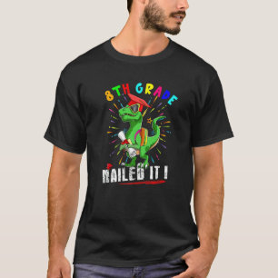 Camiseta 8vo Grado Lo Logró  Rex Gafas de Sol Graduación