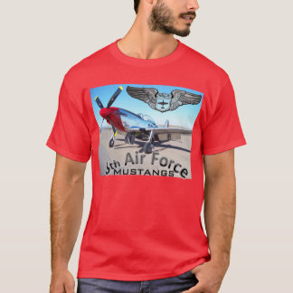 Camiseta 8vo Mustangos de la fuerza aérea