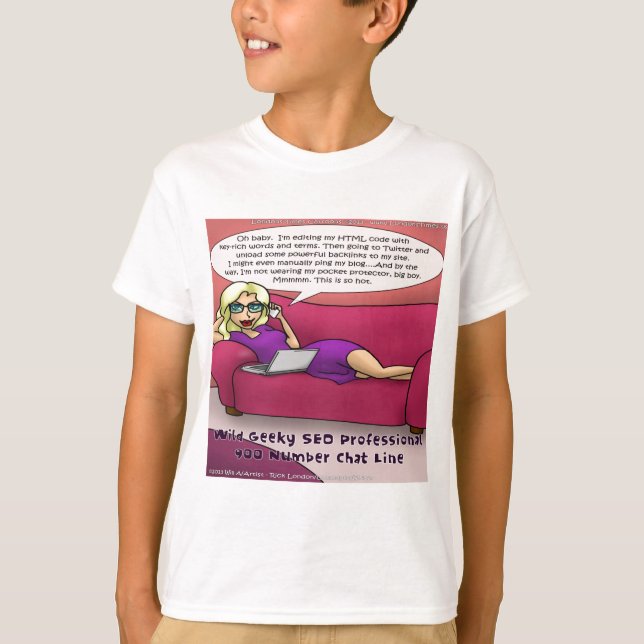Camiseta 900 Número Chicas Friki de SEO Perdidas (Anverso)