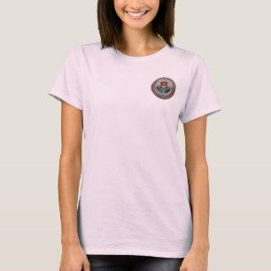 Camiseta [900] Scarab y Ankh de aleta sagrada egipcia de pl