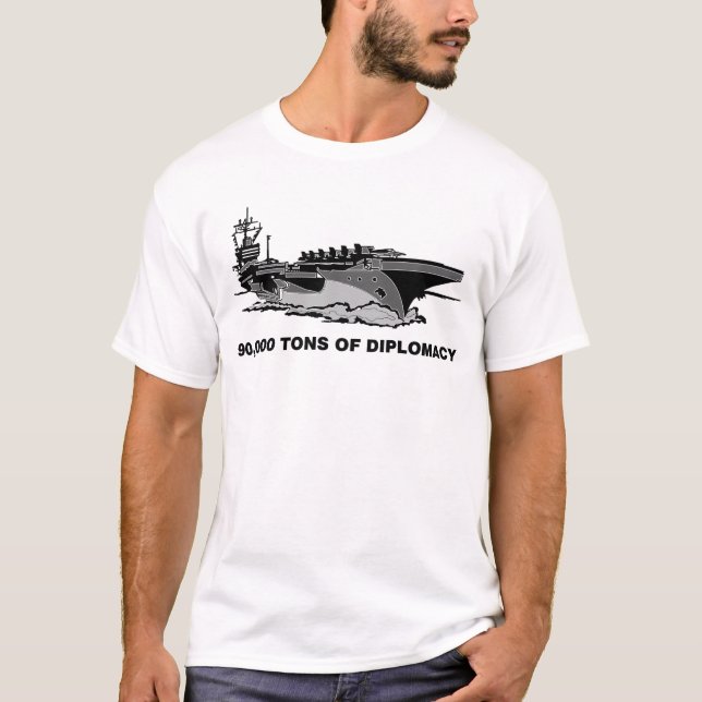 Camiseta 90.000 toneladas de diplomacia (Anverso)