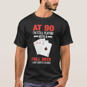 Camiseta 90 años de edad cumpleaños número 90