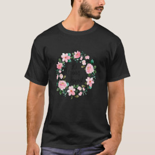 Camiseta 90 años de madres amadas 90 años de edad flores