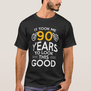 Camiseta 90 Años Me Tomó 90 90