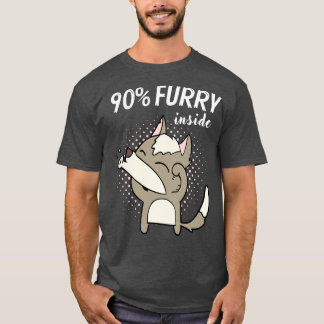 Camiseta 90 Fursona Furries Fandom Fursuit