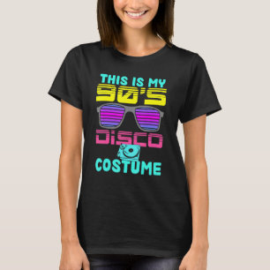 Camiseta 90 gafas de sol Vinyl Music Disco Disstume Part