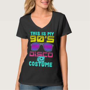 Camiseta 90 gafas de sol Vinyl Music Disco Disstume Part