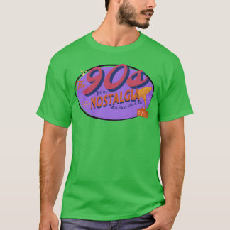 Camiseta 90 Nostalgia Vibraciones Vintage 90shrowback famil