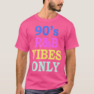Camiseta 90 Rb Vibes Solo Música Rnb