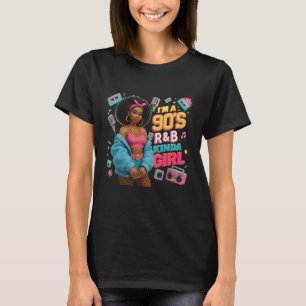 Camiseta 90 Rnb Chica Music Soul Hip Hop Cinta Boom