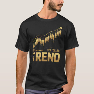 Camiseta 90% Seguir Ruido 10% Seguir Tendencia - Mentalidad