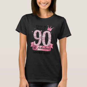 Camiseta 90 y Fabuloso Grupo Fiesta Blanco Rosa Candid Phot
