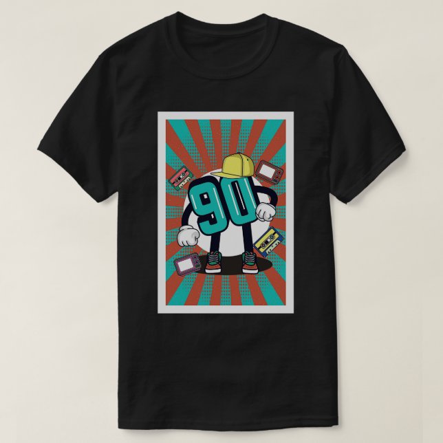 Camiseta 90s (Diseño del anverso)
