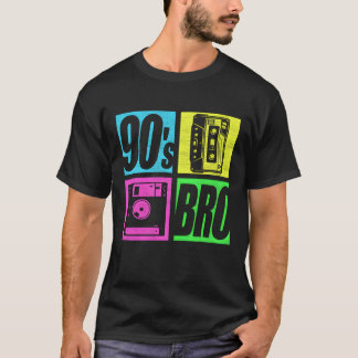 Camiseta 90s Bro 1990s Fashion 90heme Party Nineties family