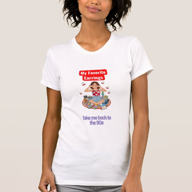 Camiseta 90s Nostalgia girl  (Anverso)