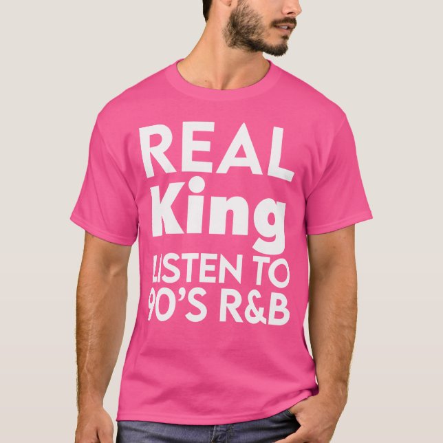 Camiseta 90'S Rb Music Para Hombres Muchachos Rnb Lover Rhy (Anverso)